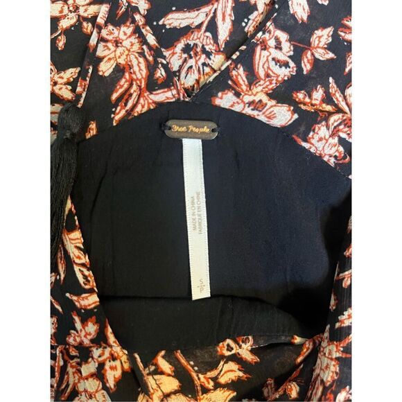 Free People Sun Up Floral Shift Lined Mini Dress Small‎ - Picture 3 of 6